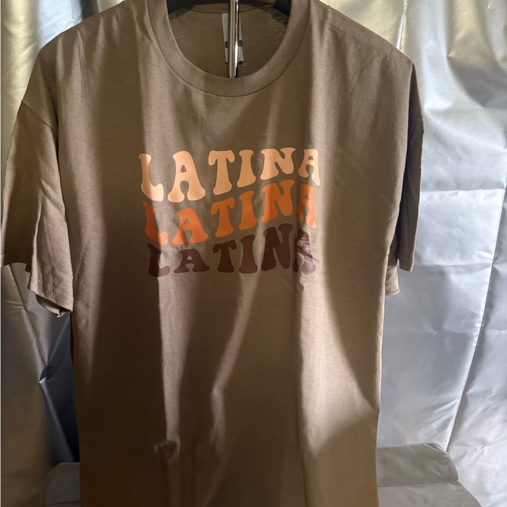 Brown Graphic T-Shirt